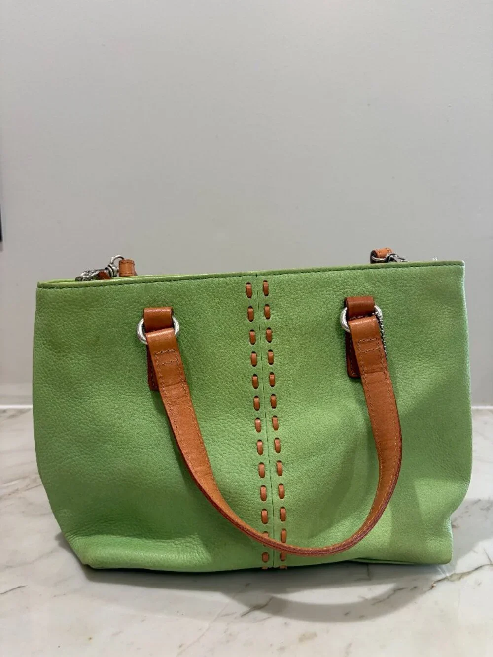 Fossil Green Purse